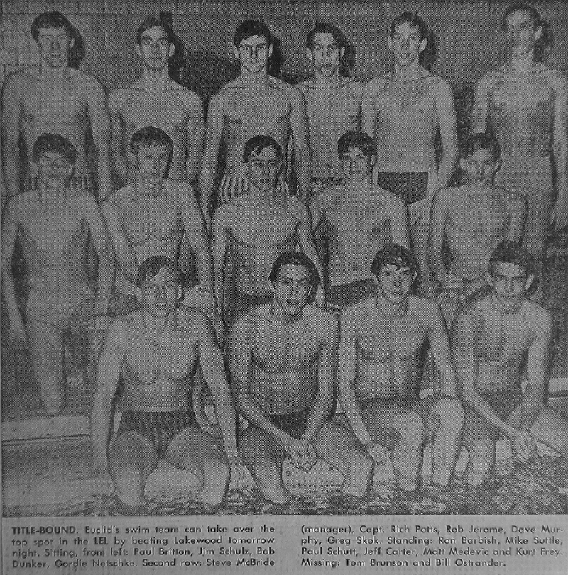 EuclidSwimTeam1969-70