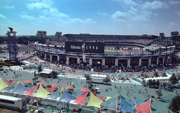 Olympic Stadium 7-29-96